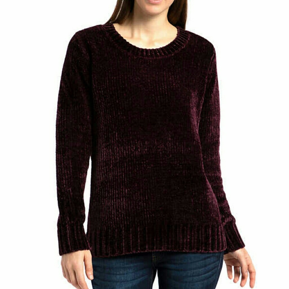 Orvis Ladies Chenille Sweater Size S